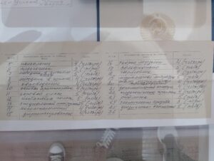 1982 Диплом об окончании училища (оценки)